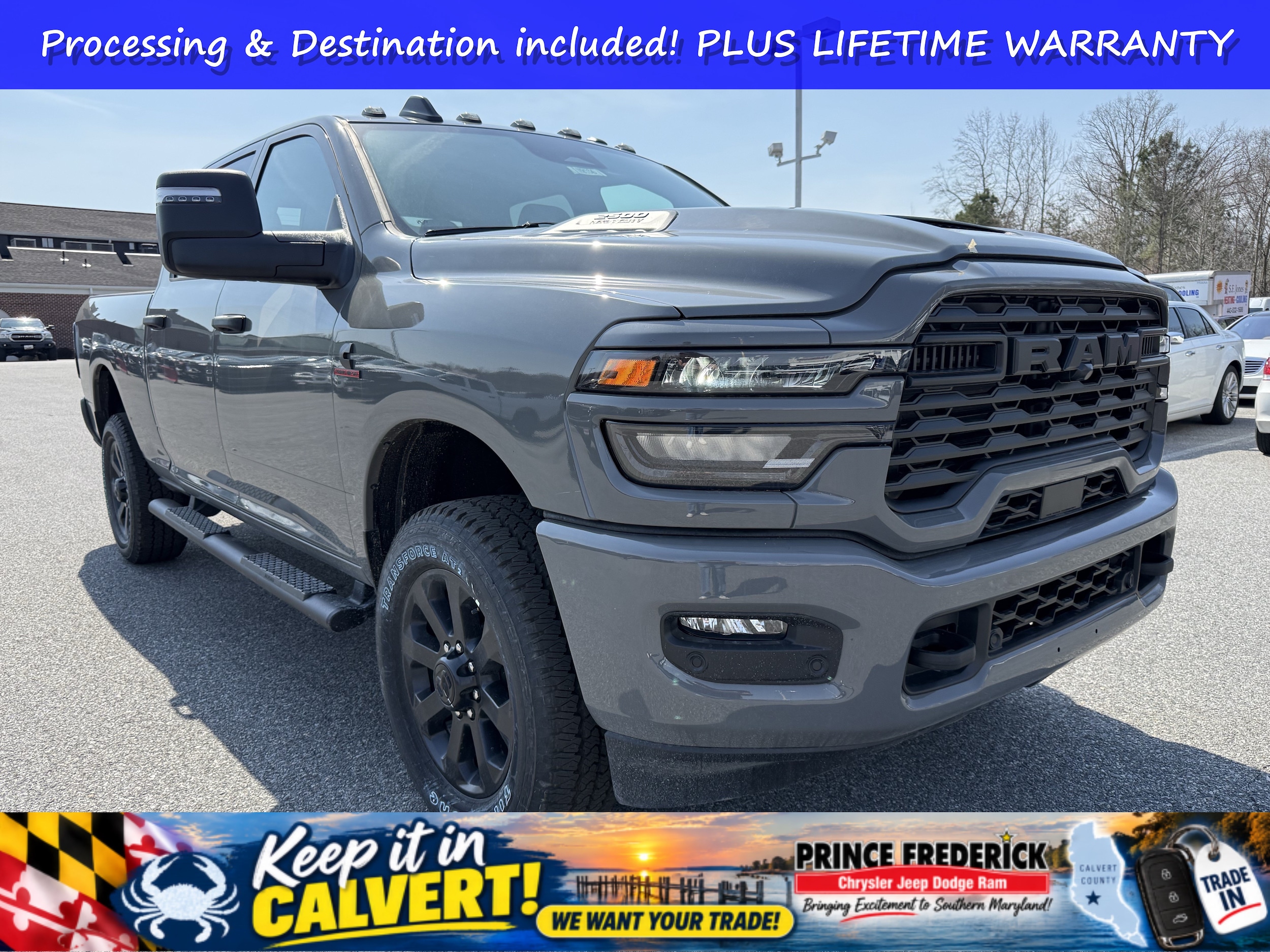 2026 Ram 2500 Black Express 4x4 Crew Cab 64 Box 