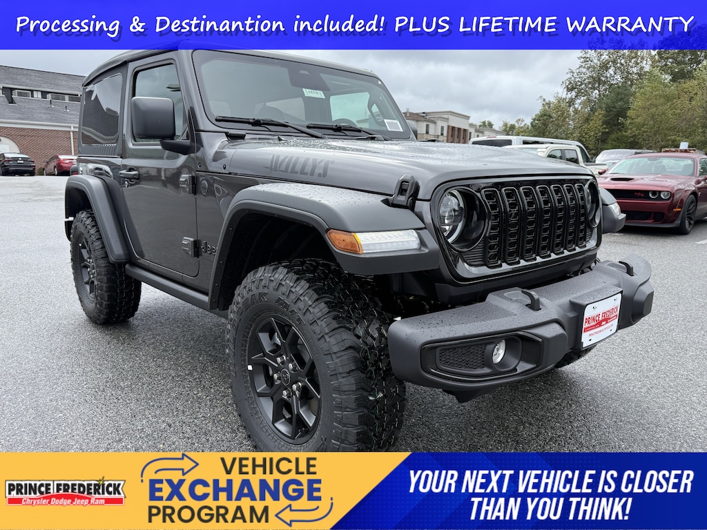 New 2026 Jeep Wrangler Willys Willys 4x4