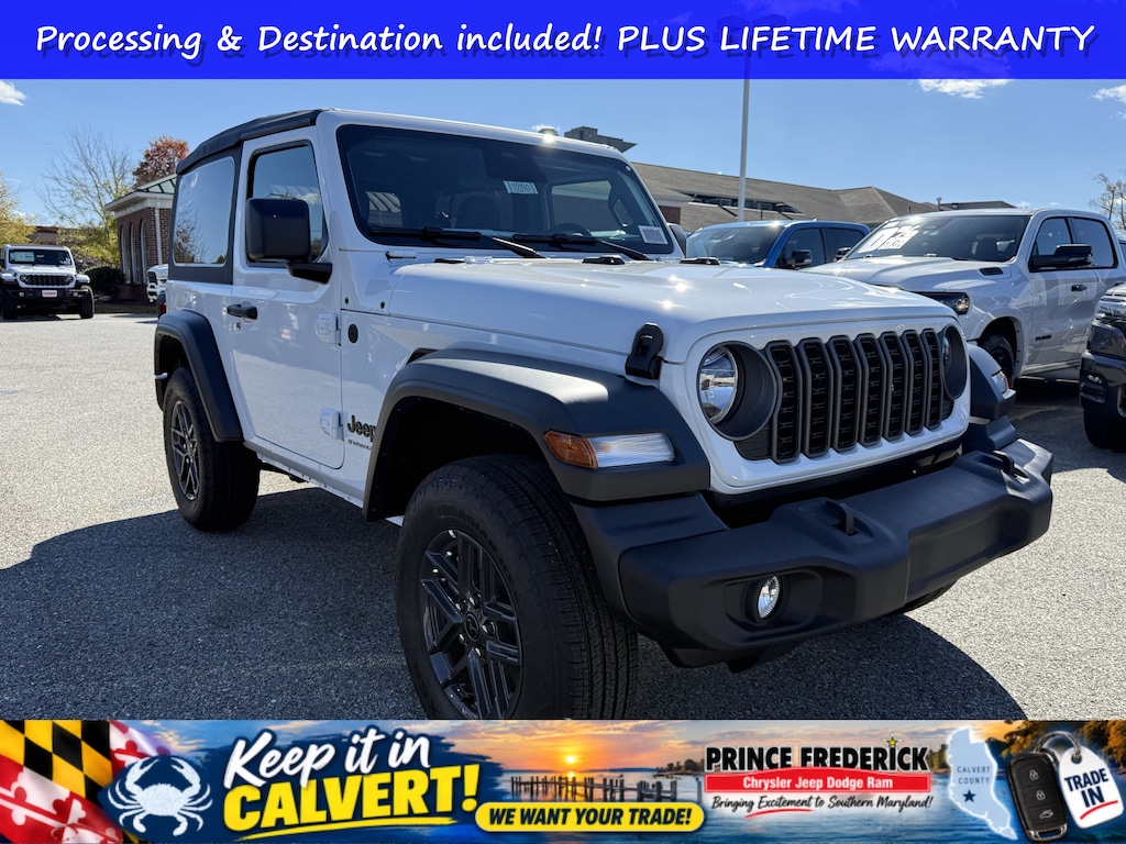 New 2026 Jeep Wrangler Sport S Sport S 4x4