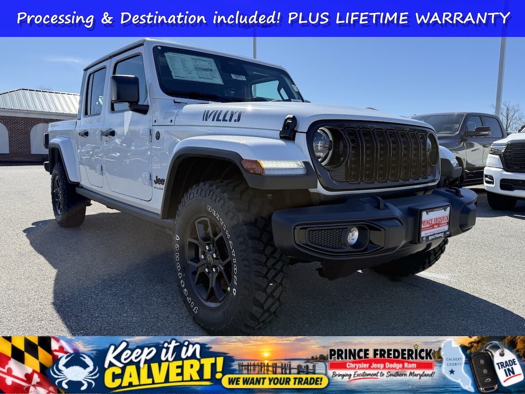 New 2026 Jeep Gladiator Willys Willys 4x4