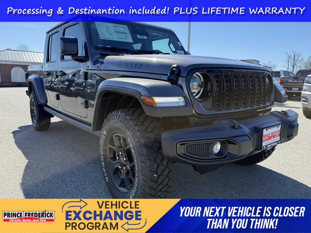 New 2026 Jeep Gladiator Willys Willys 4x4