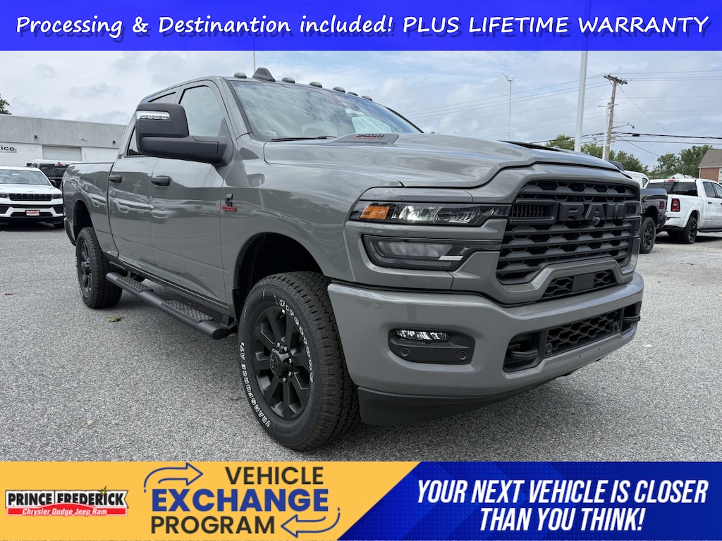 New 2026 Ram 2500 Black Express Black Express 4x4 Crew Cab 64 Box