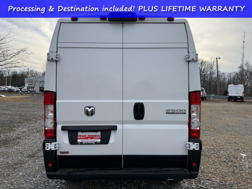 New 2026 Ram Promaster Cargo Van SLT SLT 2500 High Roof 159 WB