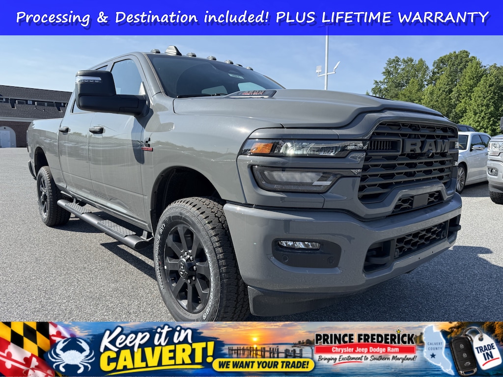 New 2026 Ram 2500 Black Express Black Express 4x4 Crew Cab 64 Box