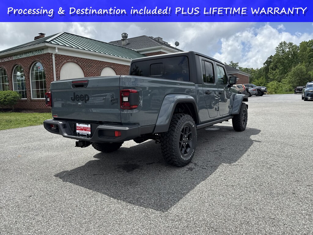 New 2025 Jeep Gladiator Willys Willys 4x4