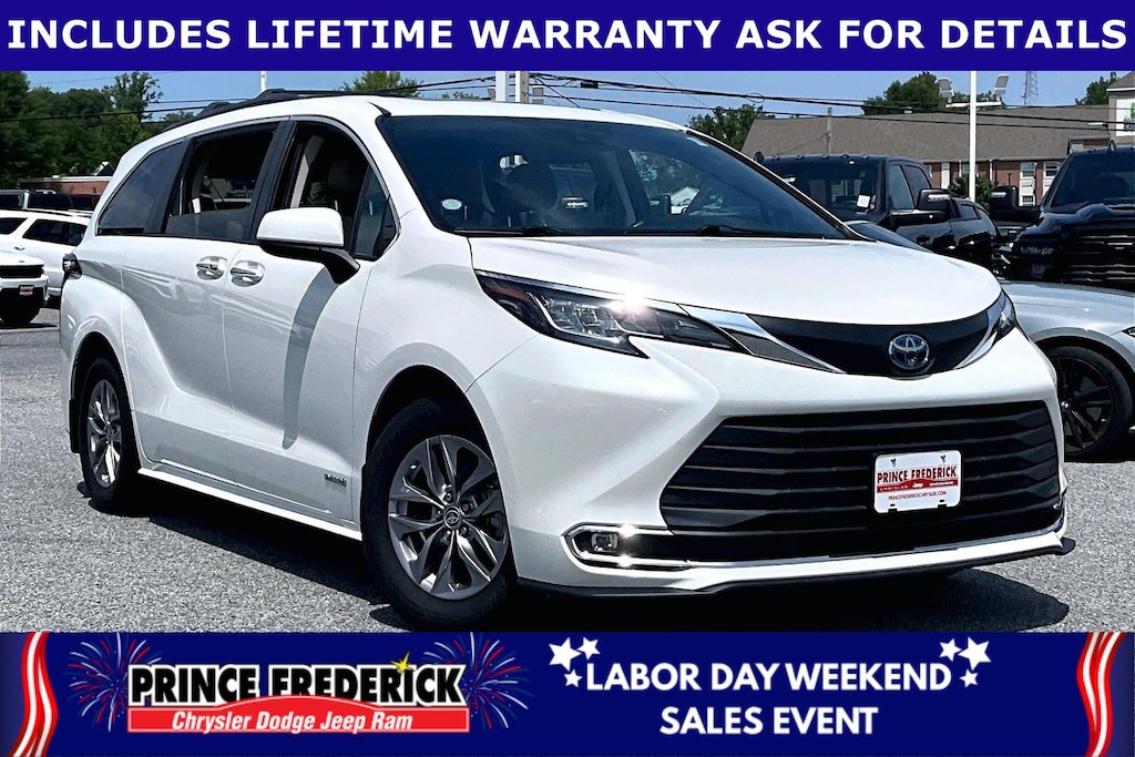 Used 2021 Toyota Sienna XLE Hybrid XLE Hybrid AWD 7-Passenger