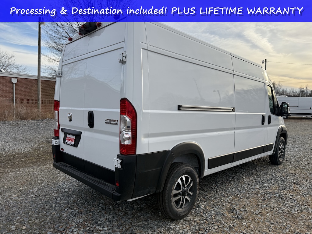 New 2026 Ram Promaster Cargo Van SLT SLT 2500 High Roof 159 WB