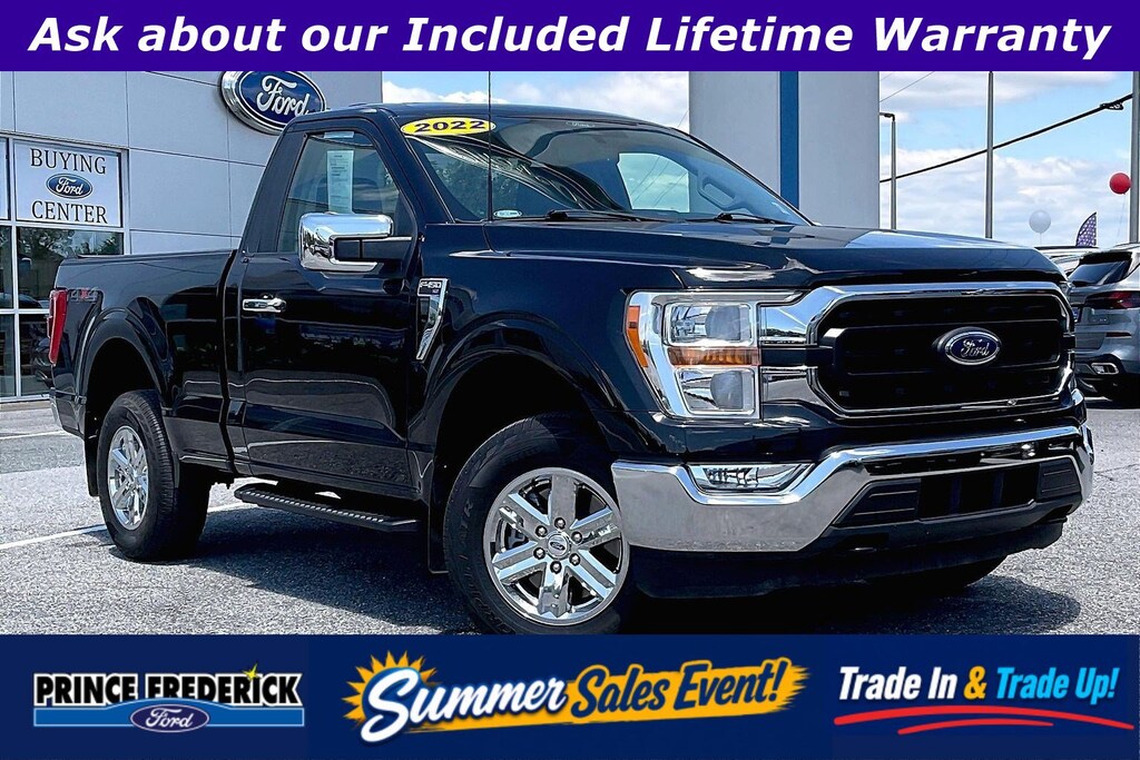 Used 2022 Ford F-150 XLT XLT 4WD Reg Cab 6.5 Box