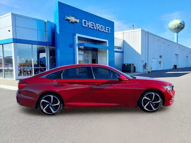 Used 2018 Honda Accord Sport with VIN 1HGCV1F33JA096743 for sale in Princeton, Minnesota
