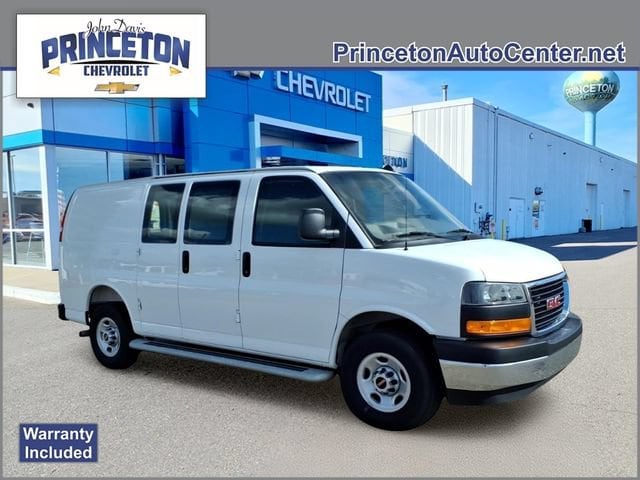 Used 2025 GMC Savana Cargo Work Van with VIN 1GTW7AFP4S1250659 for sale in Princeton, Minnesota