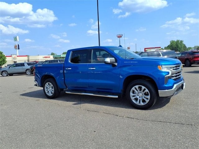 Used 2022 Chevrolet Silverado 1500 LTZ with VIN 1GCUDGET3NZ643222 for sale in Princeton, Minnesota