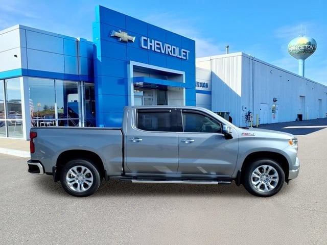 Used 2023 Chevrolet Silverado 1500 LTZ with VIN 1GCUDGED1PZ126710 for sale in Princeton, Minnesota