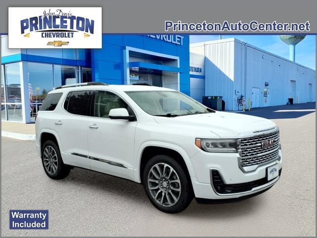 Used 2023 GMC Acadia Denali with VIN 1GKKNXLSXPZ205528 for sale in Princeton, Minnesota