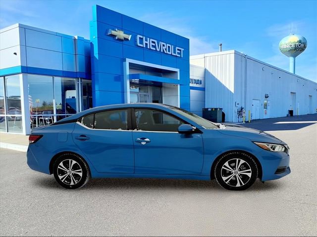 Used 2021 Nissan Sentra SV with VIN 3N1AB8CV7MY224997 for sale in Princeton, Minnesota