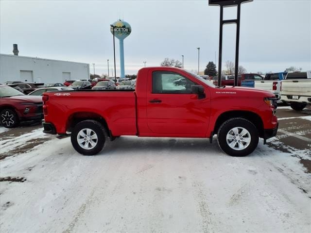 Used 2024 Chevrolet Silverado 1500 Work Truck with VIN 3GCNDAEK8RG120826 for sale in Princeton, Minnesota