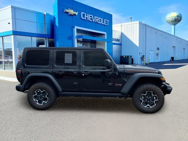 Used 2023 Jeep Wrangler 4-Door Rubicon with VIN 1C4HJXFG6PW543048 for sale in Princeton, Minnesota