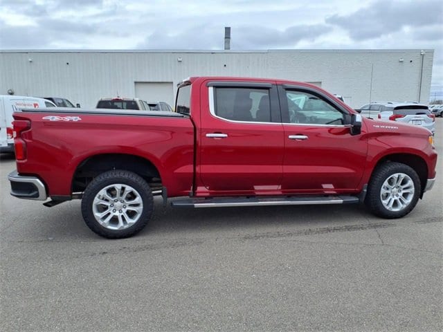 Used 2023 Chevrolet Silverado 1500 LTZ with VIN 1GCUDGEDXPZ160581 for sale in Princeton, MN