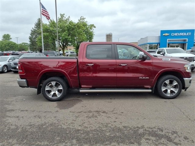 Used 2019 RAM Ram 1500 Pickup Laramie with VIN 1C6SRFJT0KN517614 for sale in Princeton, Minnesota