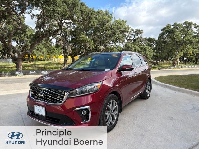 Used 2019 Kia Sorento SX with VIN 5XYPK4A53KG508017 for sale in Boerne, TX