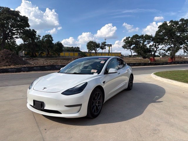 Used 2021 Tesla Model 3 Base with VIN 5YJ3E1EA0MF873731 for sale in Boerne, TX