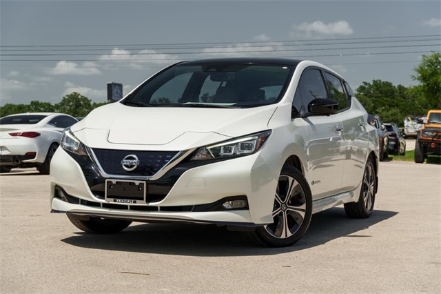 Used 2019 Nissan Leaf SL Plus with VIN 1N4BZ1CP0KC318964 for sale in Boerne, TX