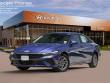 New 2025 Hyundai Elantra Hybrid Blue Sedan