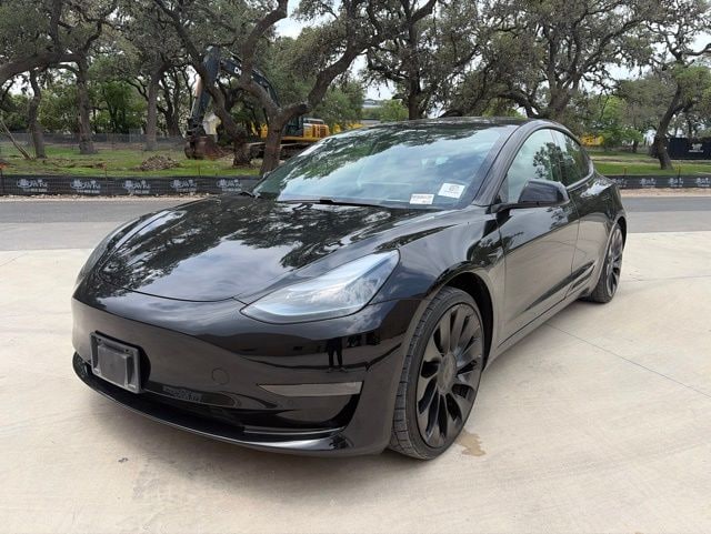 Used 2021 Tesla Model 3 Base with VIN 5YJ3E1EC0MF868417 for sale in Boerne, TX