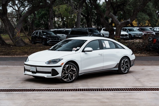 Used 2023 Hyundai IONIQ 6 SEL with VIN KMHM34AA4PA052013 for sale in Boerne, TX