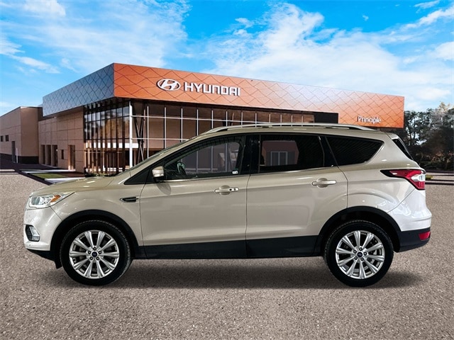 Used 2017 Ford Escape Titanium with VIN 1FMCU9J92HUD19600 for sale in Boerne, TX