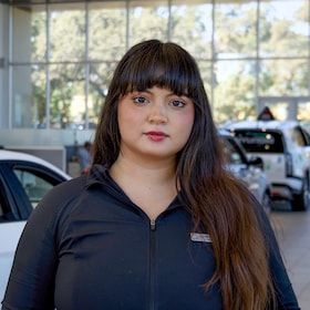 Staff member Lorena C. from 5e27b6c7d66f