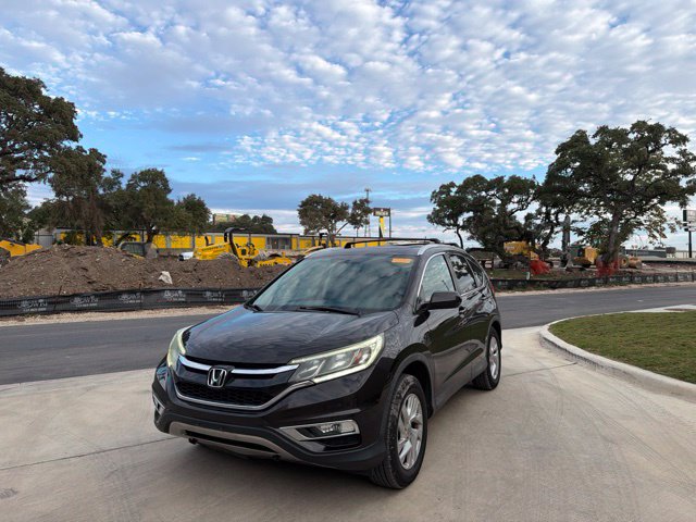 Used 2015 Honda CR-V EX-L with VIN 2HKRM4H73FH654779 for sale in Boerne, TX