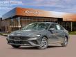 New 2025 Hyundai Elantra Hybrid Blue Sedan