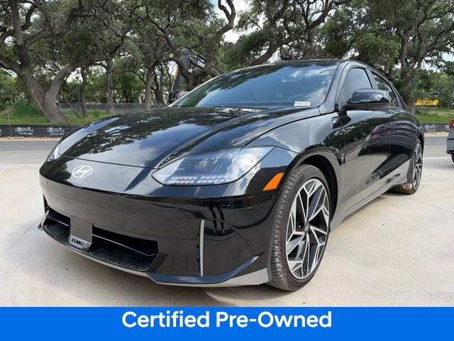 Certified 2024 Hyundai IONIQ 6 SEL with VIN KMHM34AA4RA059742 for sale in Boerne, TX