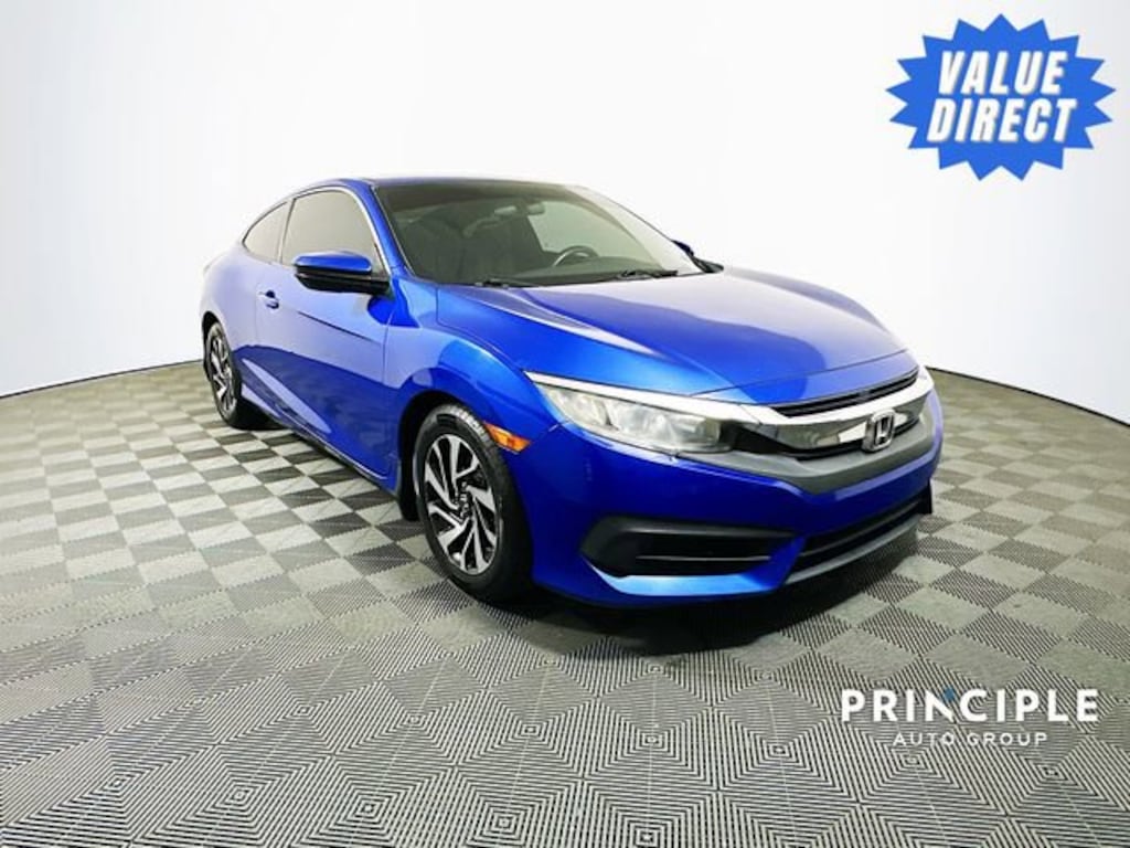 Used 2016 Honda Civic LX Coupe
