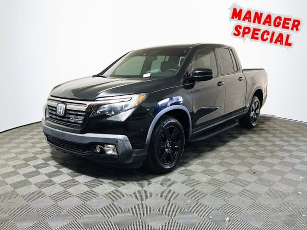 Used 2017 Honda Ridgeline Black Edition AWD Truck Crew Cab