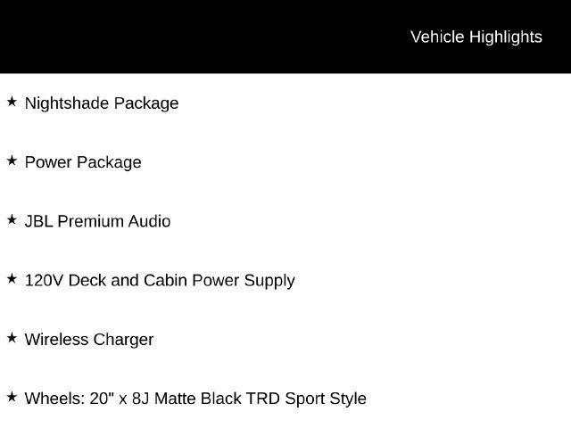 Used 2026 Toyota Tundra 4WD SR5 Truck CrewMax