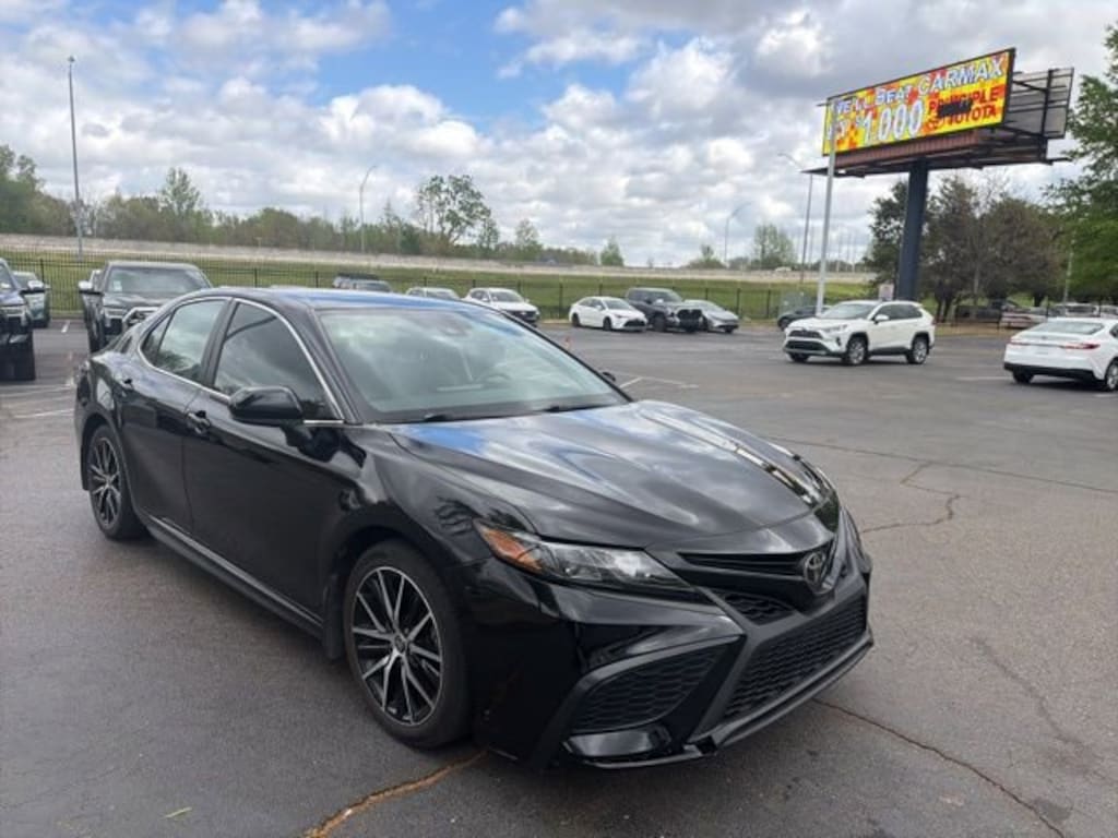 Used 2021 Toyota Camry SE Nightshade Sedan