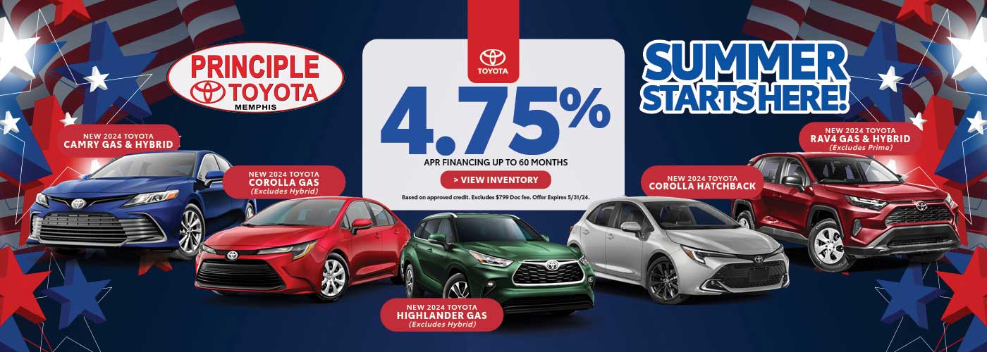 New Vehicle Specials | Principle Toyota in Memphis