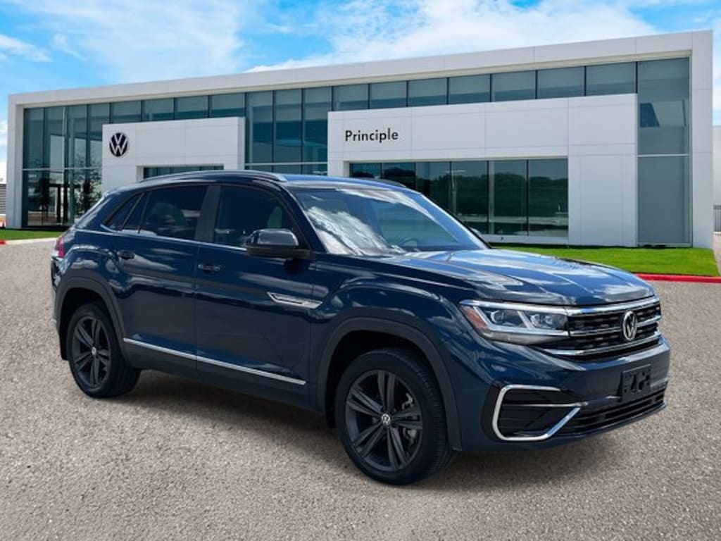 Used 2021 Volkswagen Atlas Cross Sport 3.6L V6 SE w/Technology R-Line SUV