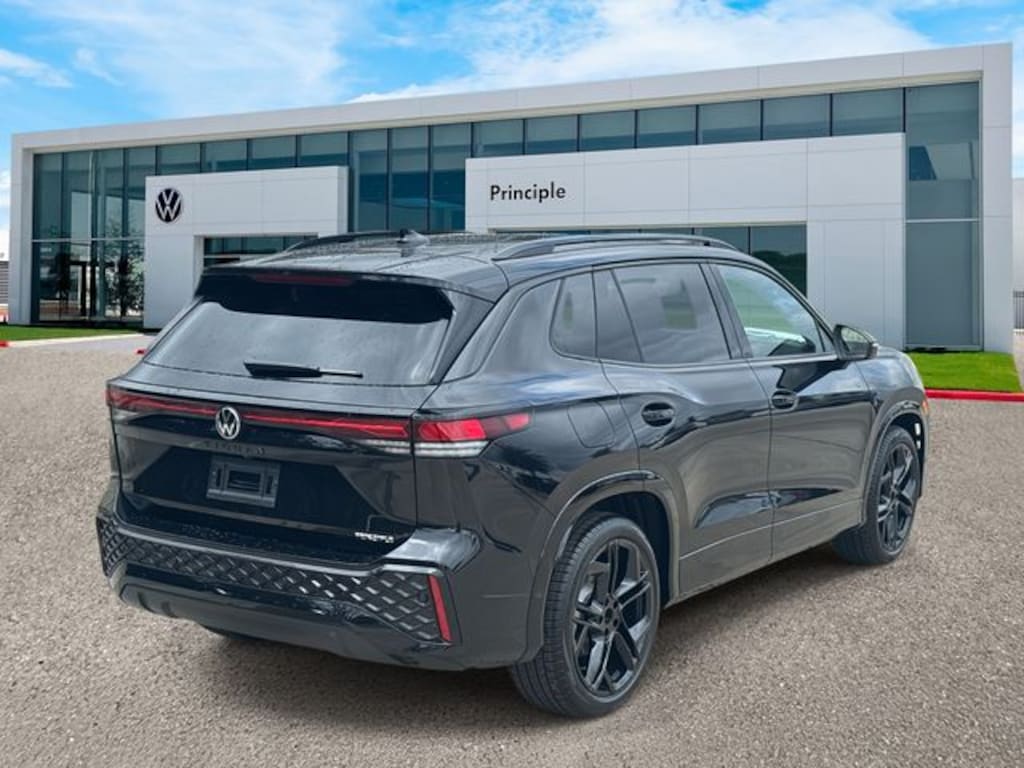 New 2025 Volkswagen Tiguan 2.0T SE R-Line Black SUV