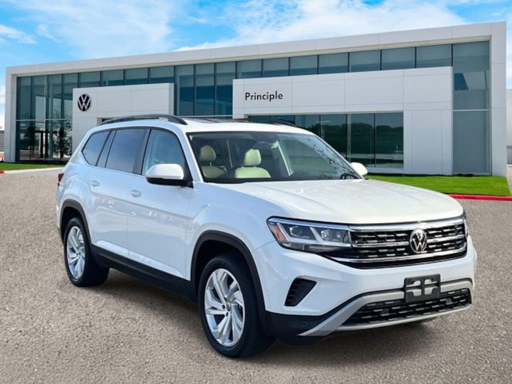 Used 2021 Volkswagen Atlas 3.6L V6 SE w/Technology 4MOTION SUV