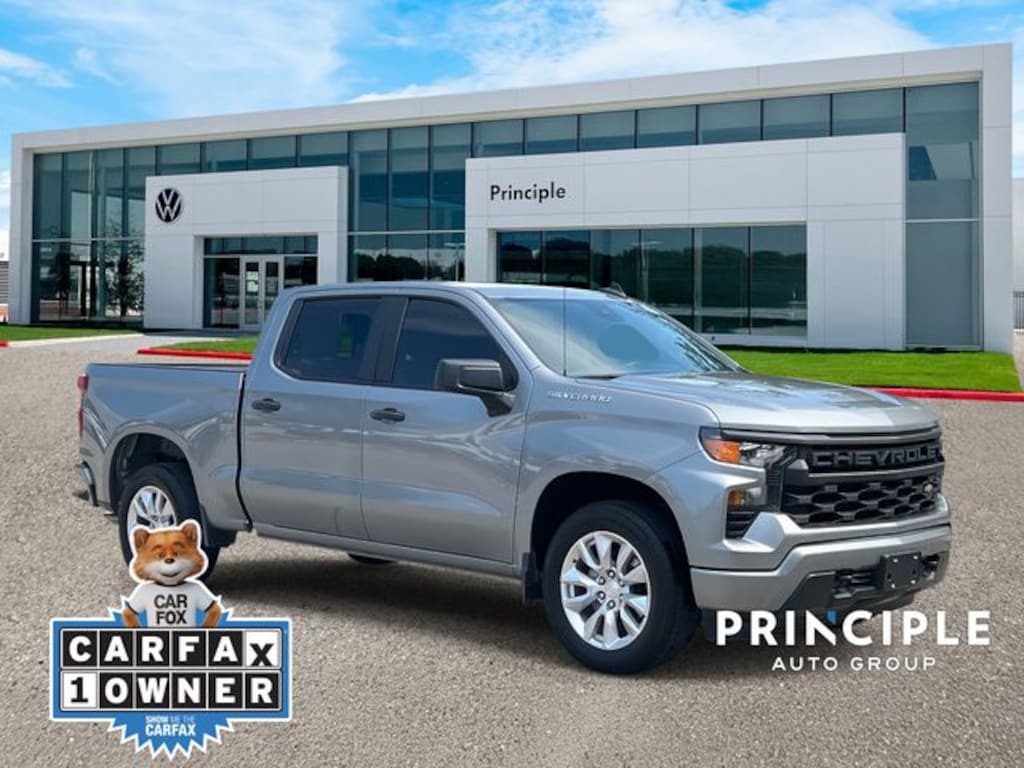 Used 2023 Chevrolet Silverado 1500 Custom Truck Crew Cab