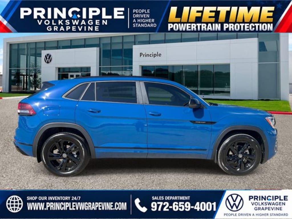 New 2026 Volkswagen Atlas Cross Sport SEL R-Line Black SUV