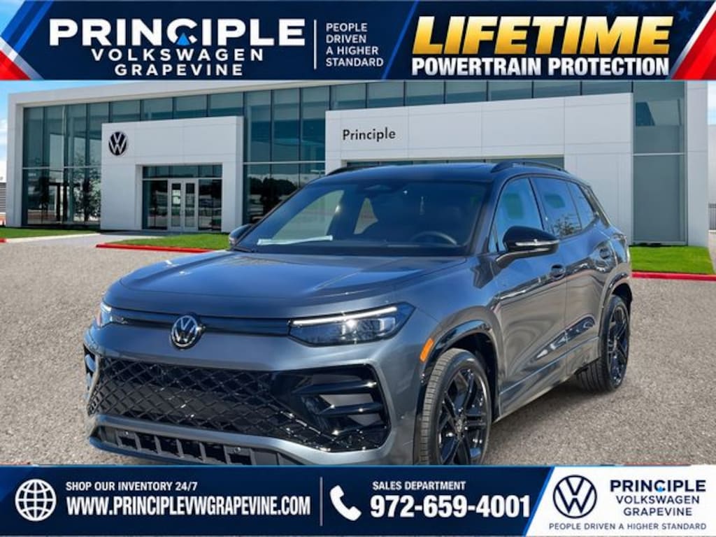 New 2026 Volkswagen Tiguan SE R-Line Black SUV