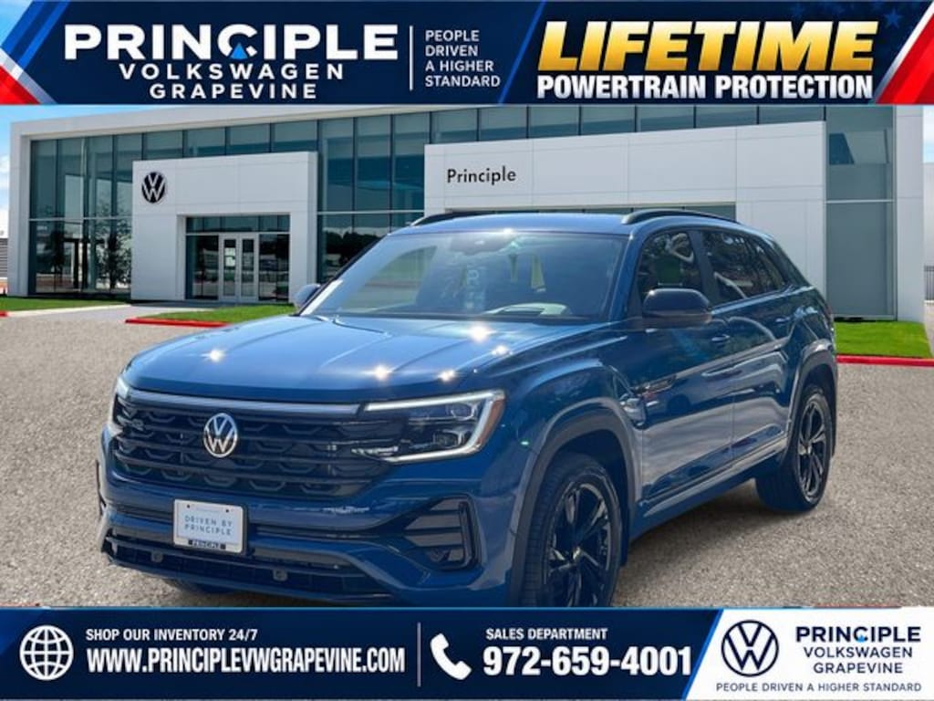New 2026 Volkswagen Atlas Cross Sport SEL R-Line Black SUV