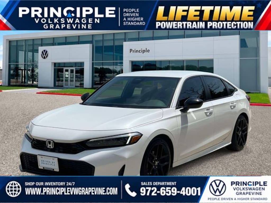 Used 2025 Honda Civic Sport Sedan