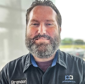 Staff member Brandon P. from b3a0fb6fc862