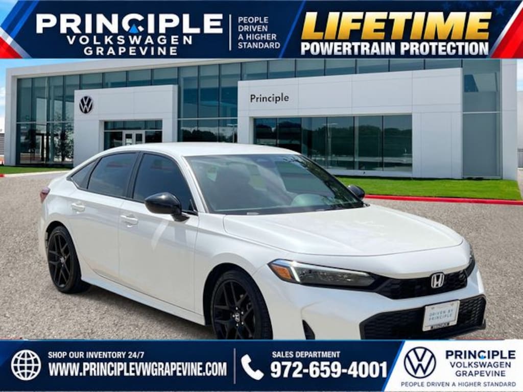 Used 2025 Honda Civic Sport Sedan