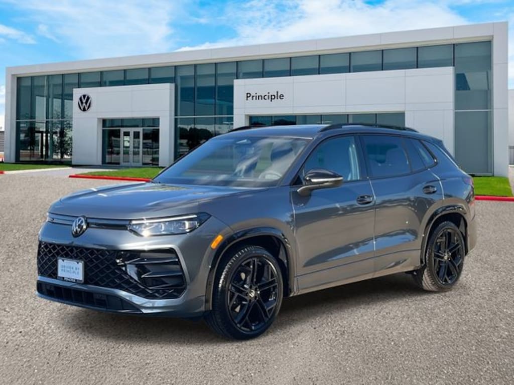 New 2025 Volkswagen Tiguan 2.0T SE R-Line Black SUV