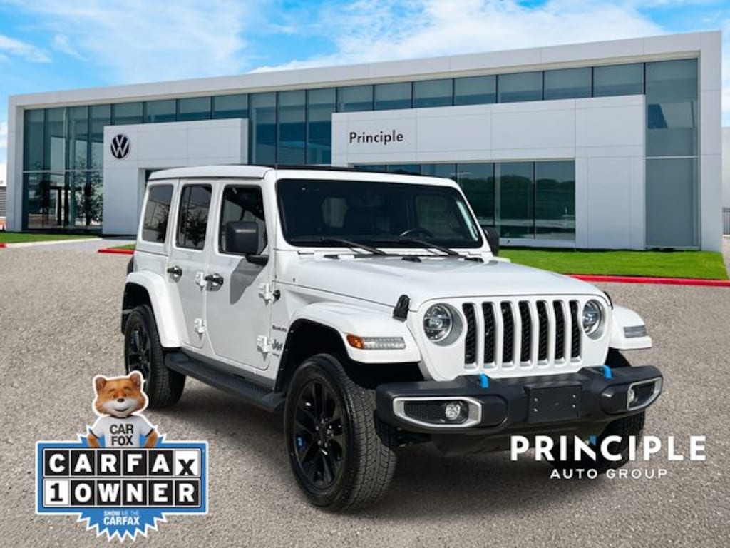 Used 2022 Jeep Wrangler Unlimited 4xe Sahara SUV
